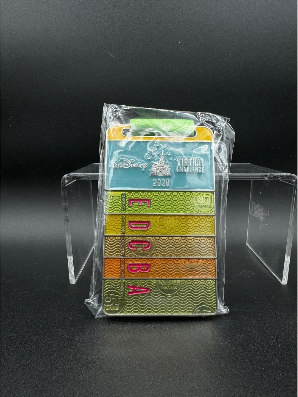 Unopened RunDisney 2020 Virtual 5K E Ticket Medal